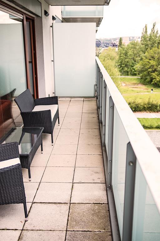 Hotel Chic Novel Flat With Terrace Praha Exteriér fotografie